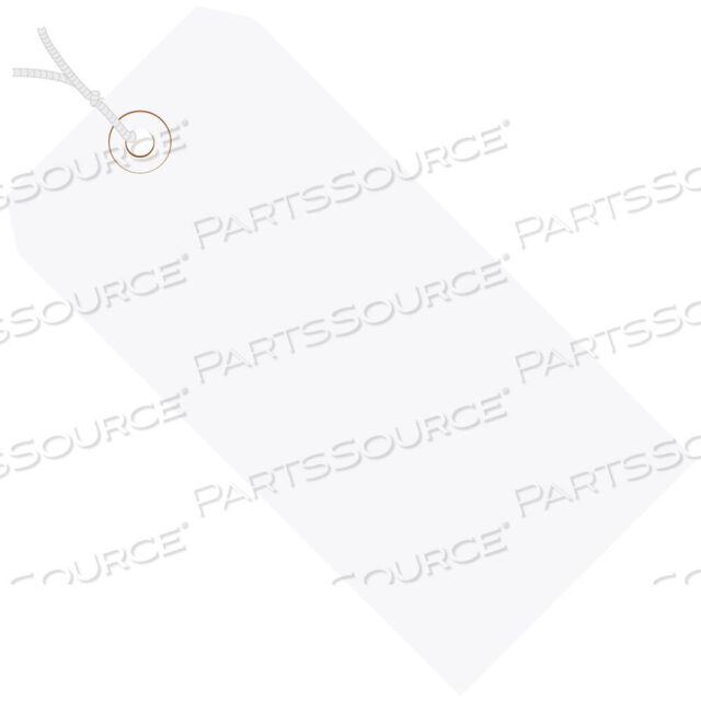 OEM#: G11012GSHIPPING TAGS, PRE-STRUNG, 13 PT., 2 3/4 X 1 3/8, WHITE, 1000/CASE by BOX Partners (Box Acquisitions, LLC)