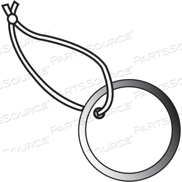 OEM#: G26221METAL RIM TAGS, PRE-STRUNG, 1 1/2, WHITE, 100/CASE by BOX Partners (Box Acquisitions, LLC)