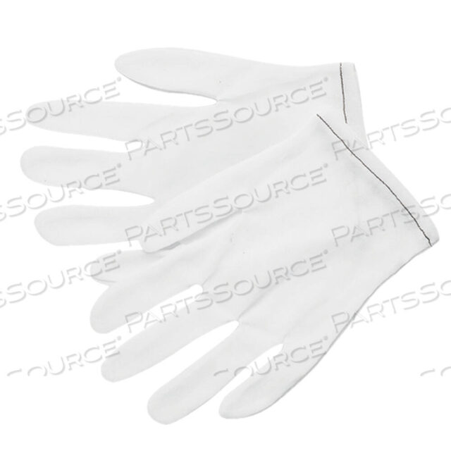 OEM#: GLV1053WLNYLON INSPECTION GLOVES 40 DENIER, WOMENS LARGE, WHITE, 12 PAIRS/CASE by BOX Partners (Box Acquisitions, LLC)