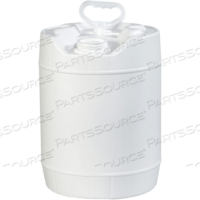 OEM#: HAZ1075PLASTIC PAIL, CLOSED HEAD, 5 GALLON, WHITE, 1/EACH by BOX Partners (Box Acquisitions, LLC)
