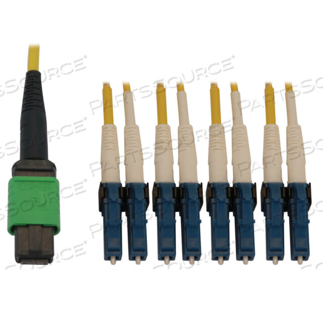 OEM#: N390X-03M-8L-APSM MPO/LC FBR CBL, 3M, YELLOW by Tripp Lite
