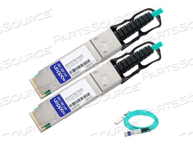 OEM#: QFX-QSFP-AOC-15M-AOADDON JUNIPER NETWORKS COMPATIBLE TAA COMPLIANT 40GBASE-AOC QSFP+ TO QSFP+ ACTIV by ADDON