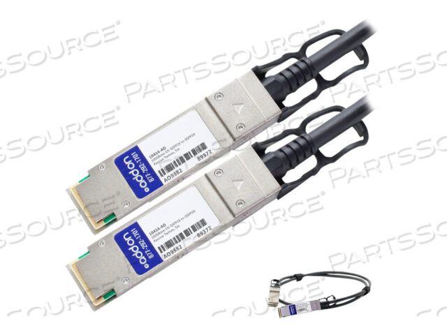 OEM#: 10414-AOADDON EXTREME NETWORKS COMPATIBLE TAA COMPLIANT 100GBASE-CU QSFP28 TO QSFP28 DIR by ADDON