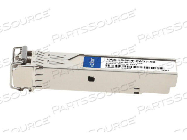OEM#: 10GB-LR-SFPP-CW27-AOENTERASYS COMP TAA SFP+ 10G-CWDM LC XCVR by ADDON