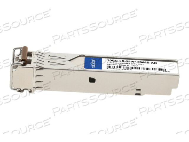 OEM#: 10GB-LR-SFPP-CW45-AOENTERASYS COMP TAA SFP+ 10G-CWDM LC XCVR by ADDON