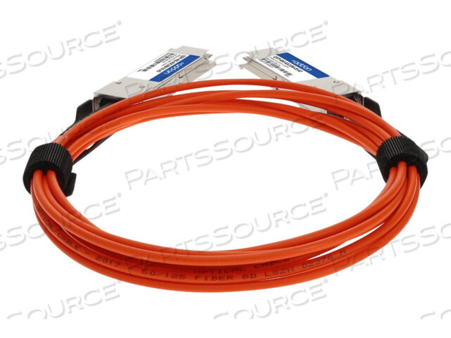 OEM#: QSFP-40G-AOC10M-OE-AOADDON MSA AND TAA COMPLIANT 40GBASE-AOC QSFP+ TO QSFP+ ORANGE ACTIVE OPTICAL CAB by ADDON