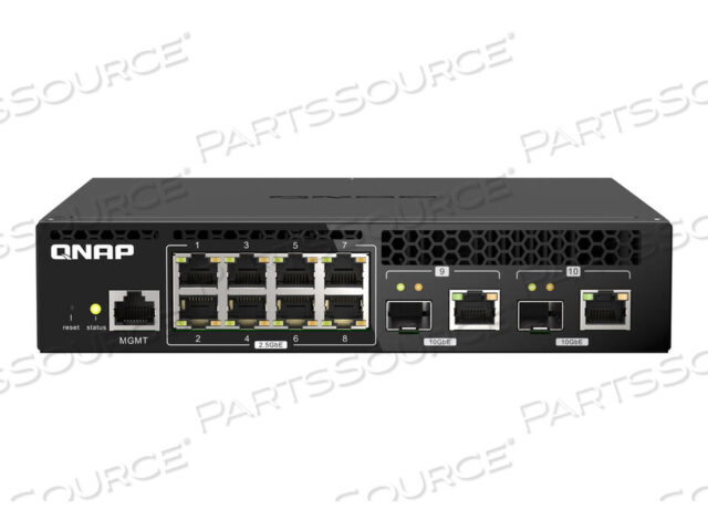 OEM#: QSW-M2108R-2C-USQNAP RACKMOUNT SWITCH QSW-M2108-2C, MANA by QNAP Security