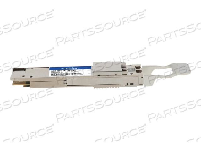 OEM#: QDD-400G-DCO-ZRP-AOADDON MSA AND TAA COMPLIANT 400GBASE-ZR+ QSFP-DD TRANSCEIVER (SMF, COHERENT, OPE by ADDON