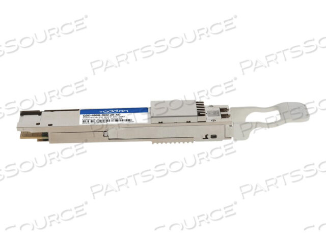 OEM#: QDD-400G-DCO-ZR-AOADDON MSA AND TAA COMPLIANT 400GBASE-ZR QSFP-DD TRANSCEIVER (SMF, COHERENT, OPEN by ADDON