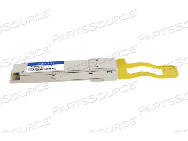 OEM#: QSFP-40GBASE-PLRL4-AOADDON MSA AND TAA COMPLIANT 40GBASE-PLRL4 QSFP+ TRANSCEIVER (SMF, 1310NM, 1KM, D by ADDON