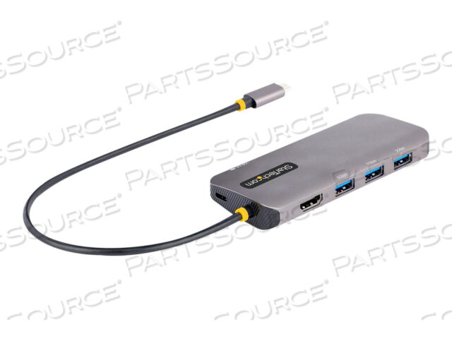 OEM#: 127B-USBC-MULTIPORTUSB C MULTIPORT ADAPTER TO 4K 60HZ HDMI VIDEO HDR WITH DP 1.4 ALT-MODE - 3X USB- by StarTech.com Ltd.