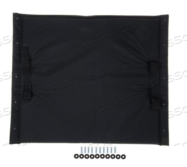 OEM#: WCA806920FPFREEDOM PLUS LIGHTWEIGHT BARIATRIC TRANSPORT WHEELCHAIR VINYL SEAT UPHOLSTERY - BLACK by Medline Industries, Inc.