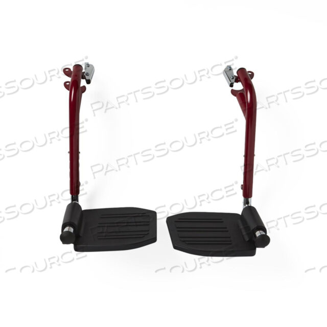 OEM#: WCA806965RSWING-AWAY FOOTREST, RED by Medline Industries, Inc.