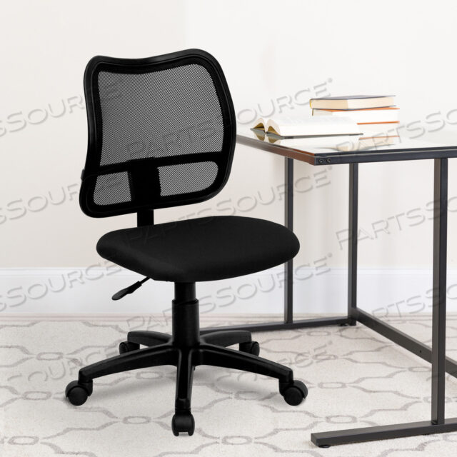 OEM#: WL-A277-BK-GGALBER MID-BACK BLACK MESH SWIVEL TASK OFFICE CHAIR by Flash Furniture