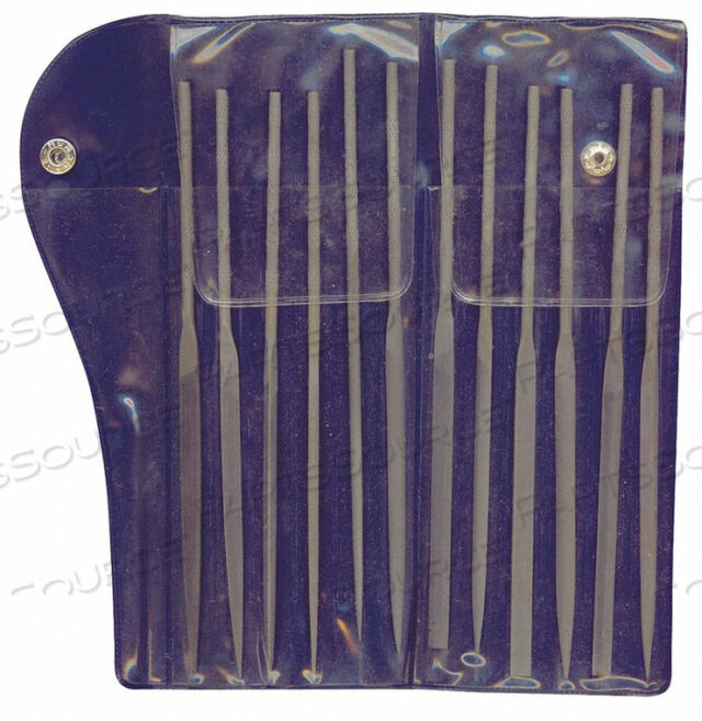 OEM#: 10Z658NEEDLE FILE SET 0 CUT 5-5/8 12 PC by Westward