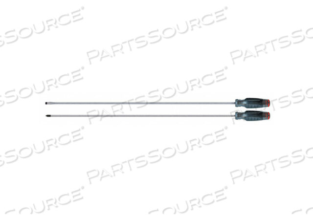 SCREWDRIVER SET SLOTTED/PHILLIPS 2 PC