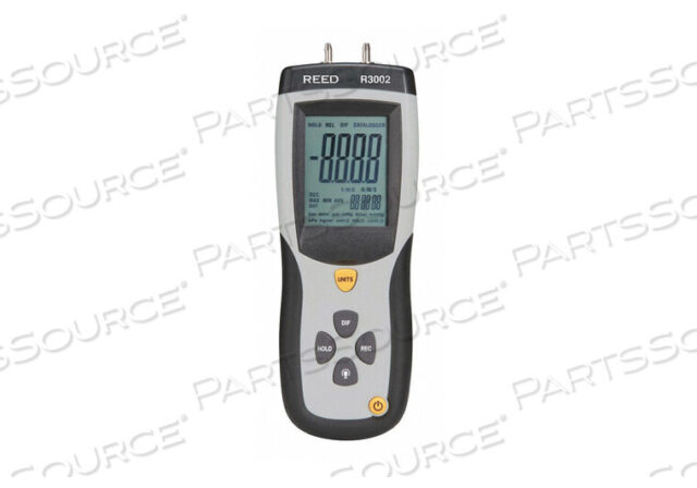 OEM#: R3002MANOMETER DIGITAL GAUGE AND DIFF. 5PSI by Reed Instruments