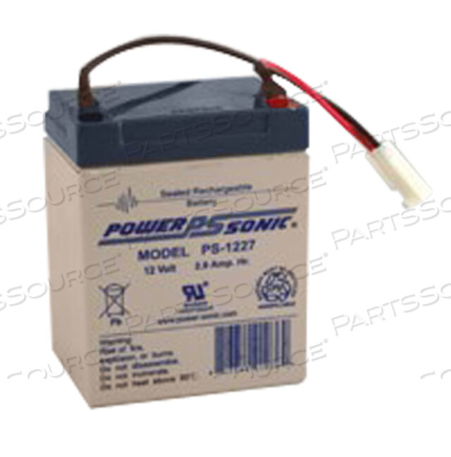 BATTERY, SEALED LEAD ACID, 12V, 2.9 AH