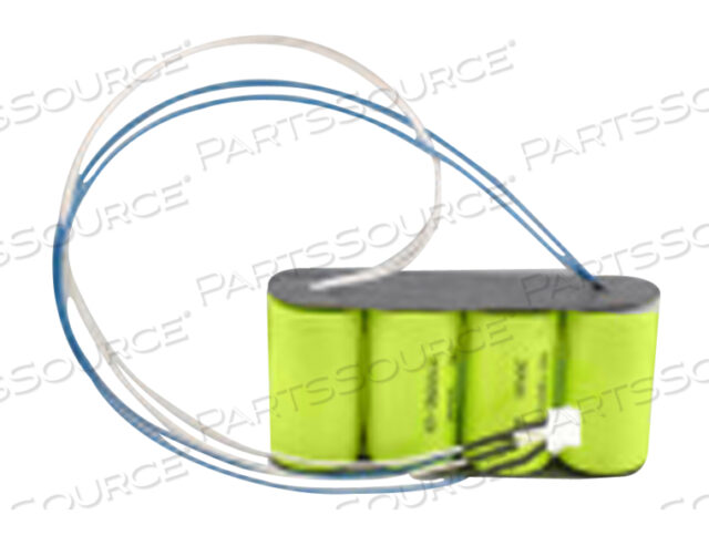 RECHARGEABLE BATTERY PACK NICKEL CADMIUM 4.8V 1.7 AH WIRE LEADS FOR AVOX AVOXIMETER 1000E
