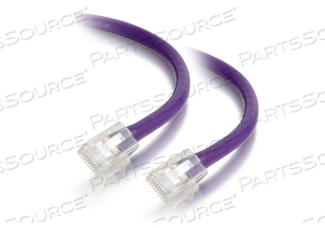 1FT CAT5E NONBOOTED UTP CABLE-PUR