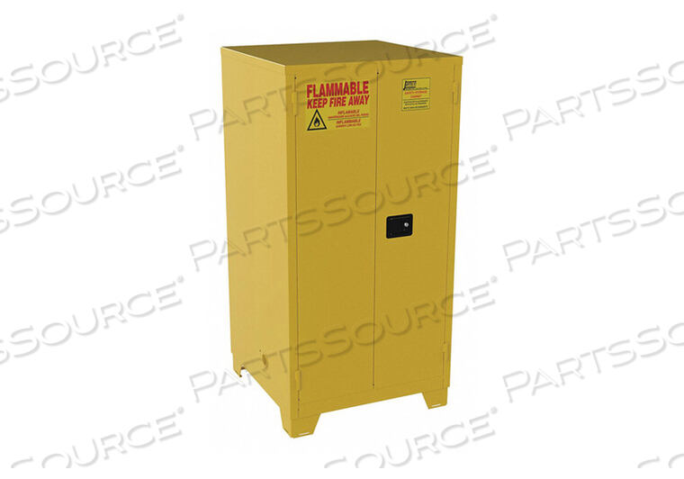 OEM#: FS60YPFLAMMABLE SAFETY CABINET 60 GAL. YELLOW by Jamco