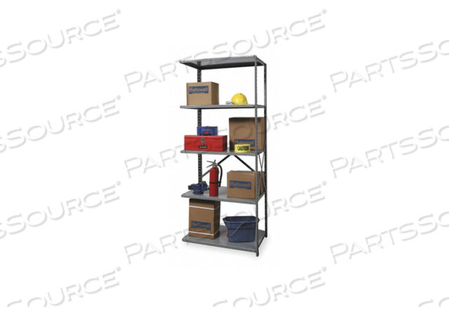 OEM#: A4710-24HGMETAL SHELVING OPEN ADD-ON 87 H 5 SHELF by Hallowell