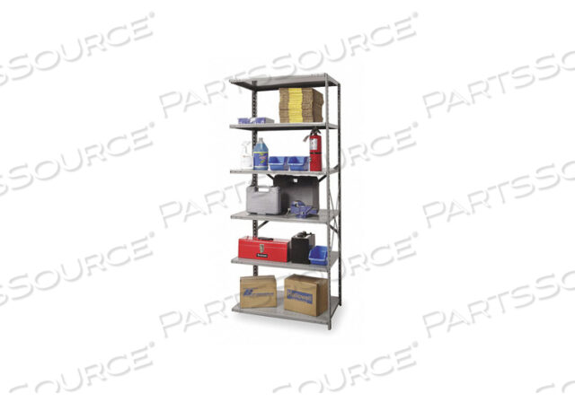 OEM#: A4511-18HGMETAL SHELVING OPEN ADD-ON 87 H 6 SHELF by Hallowell