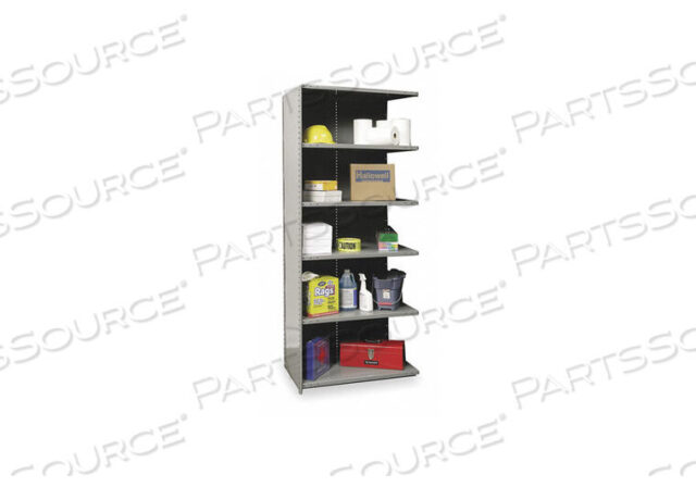 OEM#: A7721-24HGMETAL SHLVING CLOSED ADD-ON 87 H 6 SHELF by Hallowell