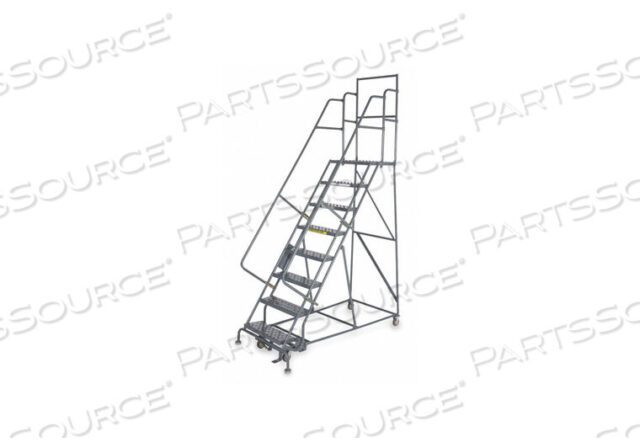 OEM#: KDSR111246-D211 STEP 24W 20D TOP STEP STEEL ROLLING LADDER - PERFORATED TREAD by Tri-Arc