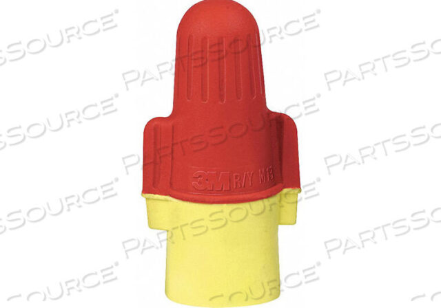 OEM#: R/Y+BOXTWIST ON WIRE CONNECTOR 18-8 AWG PK100 by 3M Healthcare