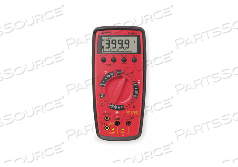 OEM#: 33XR-ADIGITAL MULTIMETER 750V 10A 4 MOHMS by Amprobe