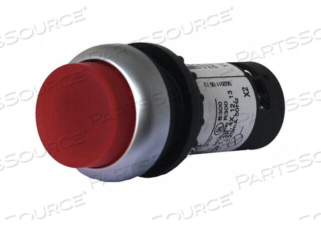 ILLUMINATED PUSH BUTTON 22MM RED