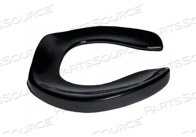 OEM#: GR300CCSS-407TOILET SEAT ROUND BOWL OPEN FRONT BLACK by Centoco