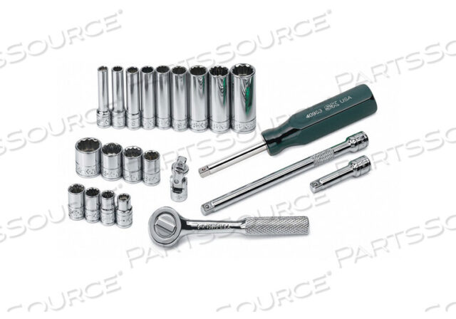 OEM#: 4952SOCKET WRENCH SET SAE 1/4 IN DR 22 PC by SK Professional Tools