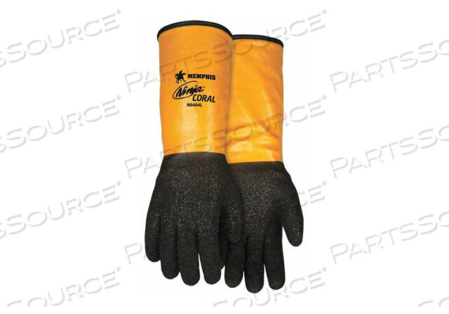 CUT RESISTANT GLOVES A4 M YELLOW/BLK PR