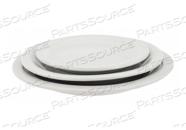 OEM#: ALR42PLATE 6-3/8 IN. BRIGHT WHITE PK36 by Crestware