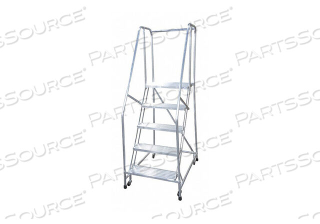 OEM#: A5R2630A4B3C50M6P6ROLLING LADDER STEEL 80IN. H. GRAY by Cotterman
