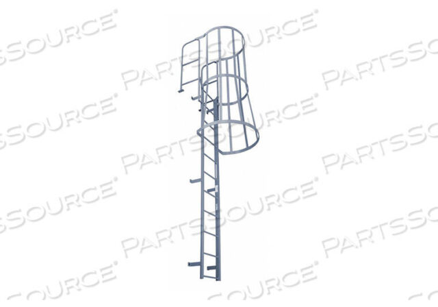 OEM#: F28WC C1FIXED LADDER W/SAFETY CAGE 27 FT H. by Cotterman
