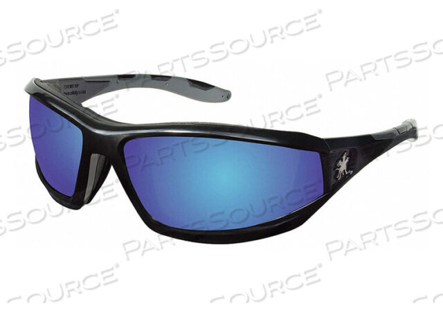 OEM#: RP218BSAFETY GLASSES BLUE MIRROR by MCR Safety