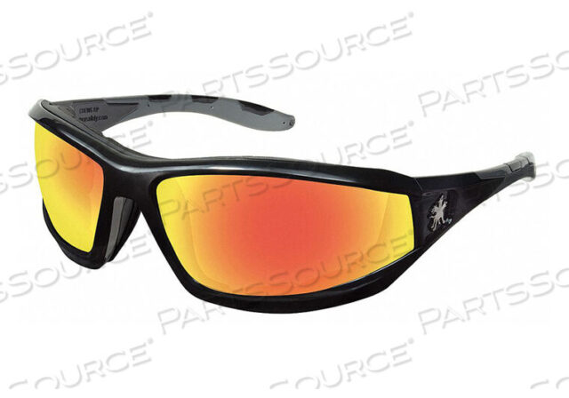 OEM#: RP21RSAFETY GLASSES RED/FIRE MIRROR by MCR Safety