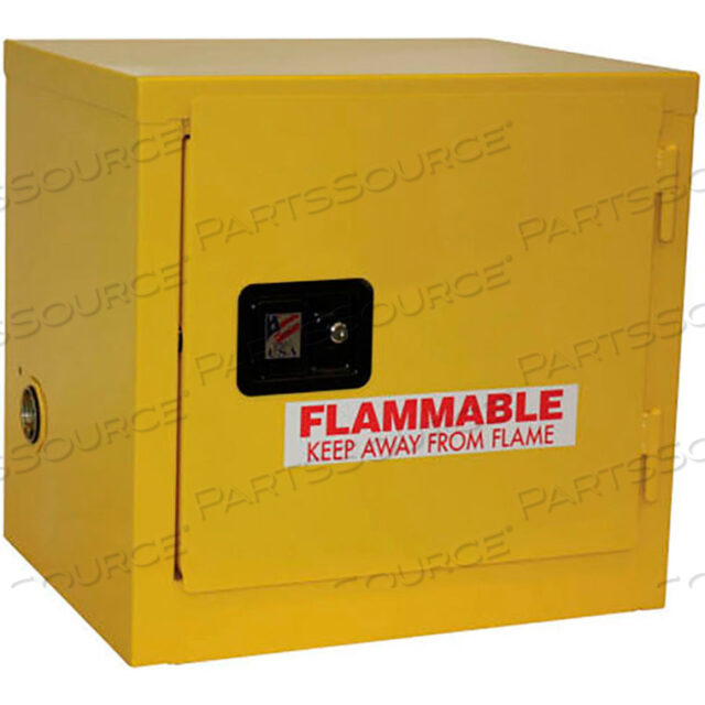 OEM#: BJ06YPQQFLAMMABLE CABINET, SELF CLOSE SINGLE DOOR, 6 GALLON, 23WX18DX22H by Jamco