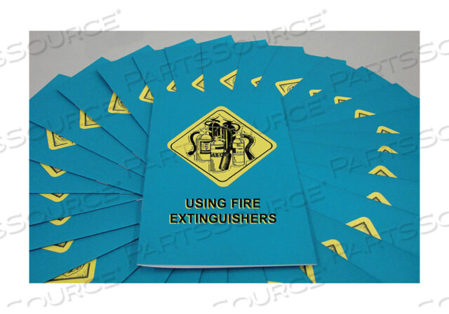 BOOK/BOOKLET FIREEXTINGUISHERSFTY PK15
