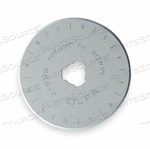 OEM#: RB45-5ROTARY STRAIGHT BLADE 45MM W PK5 by Olfa
