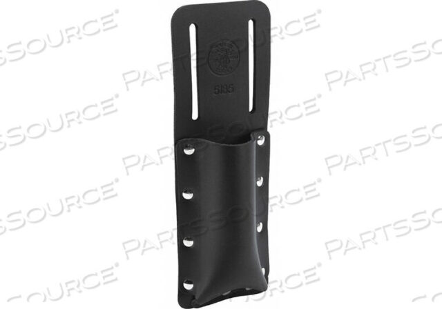 OEM#: 5185TOOL HOLDER, TOOL HOLDER, KNIFE, 2-1/4 INCH WIDTH, 8 INCH HEIGHT, LEATHER MATERIAL, 2-1/2 INCH BELT WIDTH, PACKAGING QTY- SOLD 1 EACH by Klein Tools