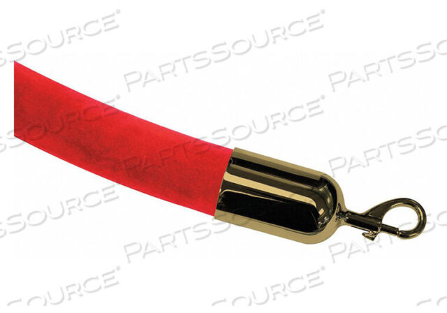 OEM#: ROPE-VELR-22-06/0-2-SNAP-2PBARRIER ROPE 1-1/2 IN X 6 FT RED by Lawrence Metal