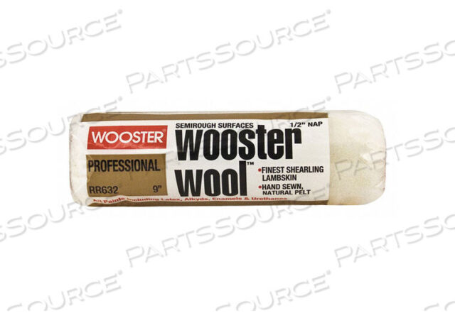 OEM#: RR632-9PAINT ROLLER COVER 9 IN NAP 1/2 IN by Wooster