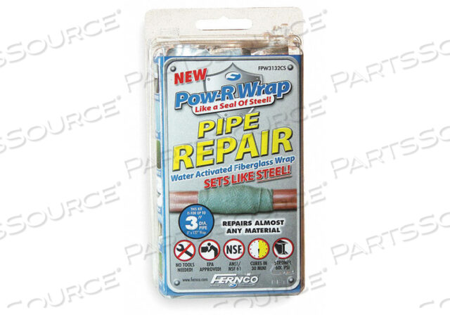 OEM#: FPW3132CSFIBERGLASS REPAIR KIT 3 X 132 IN GRAY by Fernco
