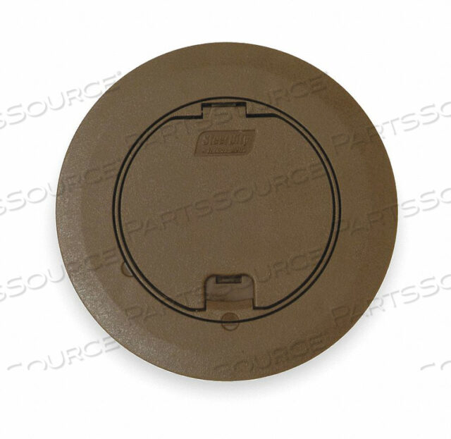 OEM#: 68R-CST-BRNFLOOR BOX COVER ROUND 6-3/4 IN. BROWN by Thomas & Betts