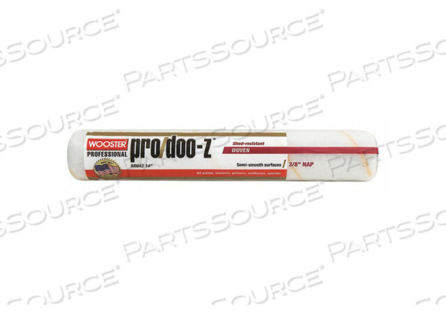 OEM#: RR642-14PAINT ROLLER COVER 14 IN L 3/8 IN NAP by Wooster
