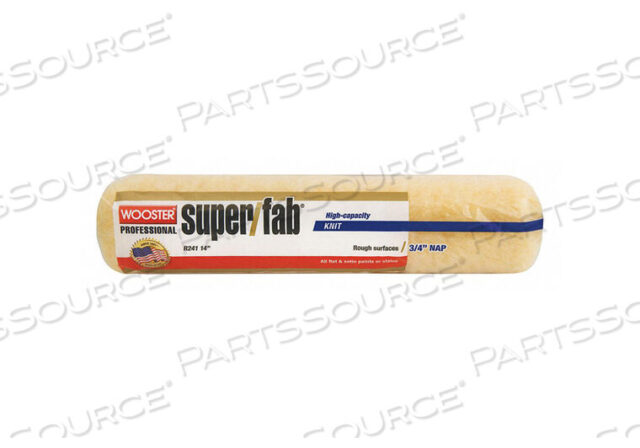 OEM#: R241-14PAINT ROLLER COVER 14 IN L 3/4 IN NAP by Wooster